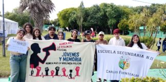 Derechos Humanos: Escobar presente en el Encuentro de Cierre de Jóvenes y Memoria