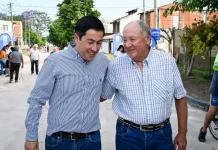 Villa de Mayo: Nardini inauguró la pavimentación de la calle Arquímedes