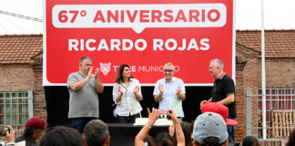 Junto a la comunidad de Ricando rojas, Julio Zamora acompañó los festejos por el 67° aniversario de la localidad
