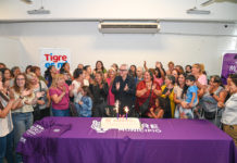 Julio Zamora a vecinas de Tigre: “Hay problemáticas de género que aún persisten y debemos seguir trabajando con mucho compromiso»