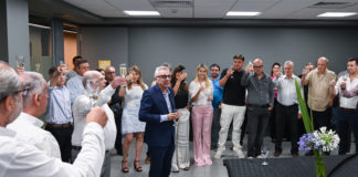 Con la presencia del intendente Julio Zamora, la Asociación Vecinal Nordelta (AVN) realizó el brindis de cierre del 2025