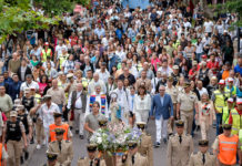 Julio Zamora en el Día de la Virgen: «Tenemos la esperanza de que el trabajo sea el elemento de equilibrio e integración de nuestra comunidad»