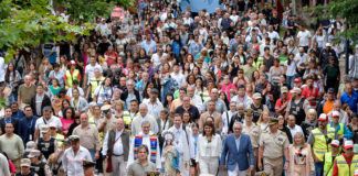Julio Zamora en el Día de la Virgen: «Tenemos la esperanza de que el trabajo sea el elemento de equilibrio e integración de nuestra comunidad»