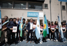 Kicillof inauguró nueva infraestructura educativa en Longchamps
