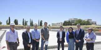 Kicillof recorrió los avances de las obras del plan hídrico