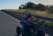 La Provincia inhabilitó a un padre que permitió conducir a su hijo de 5 años en la ruta