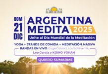 Argentina Medita 2025 – Meditación masiva por la paz en Palermo