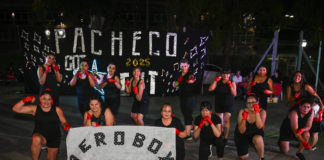 Con un clima de alegría y mucho color, Julio Zamora acompañó la despedida de año del Polideportivo General Pacheco