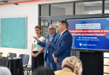 En el CUT, Julio Zamora acompañó la 8va jornada científica de Atención Primaria de Salud del Municipio de Tigre