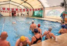 Con el objetivo de fortalecer los lazos entre los vecinos de la Tercera Edad, el Municipio de Tigre organizó una Maratón Acuática