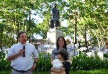 Soledad Martínez en la reinauguración de la Plaza Vicente López y Planes: “Esta plaza es un modelo de cómo gestionamos el espacio público”