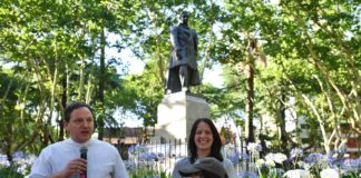 Soledad Martínez en la reinauguración de la Plaza Vicente López y Planes: “Esta plaza es un modelo de cómo gestionamos el espacio público”