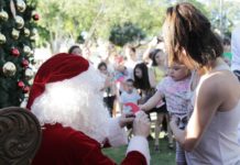 Los barrios de Vicente López celebran la Navidad con descuentos, música y la visita de Papá Noel