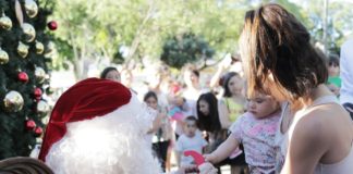 Los barrios de Vicente López celebran la Navidad con descuentos, música y la visita de Papá Noel