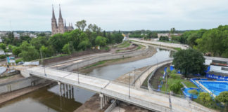 La Provincia inauguró el nuevo Puente Gogna sobre el Río Luján