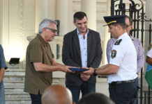 En el Día de la Policía, Julio Zamora reconoció el trabajo y la vocación de servicio de efectivos de la Provincia de Buenos Aires