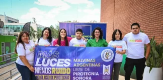 Más luces, menos ruido: Malvinas Argentinas refuerza la campaña en contra del uso de pirotecnia sonora