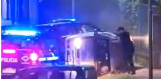 Impactante persecución de la Policía Municipal de San Miguel: tres detenidos