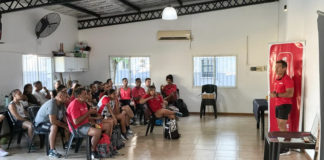 Capacitación deportiva: profesores de los polideportivos de Tigre recibieron un taller sobre Triatlón