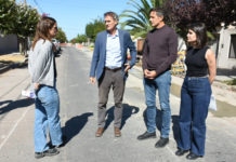 Katopodis recorrió obras de agua potable en Bolívar