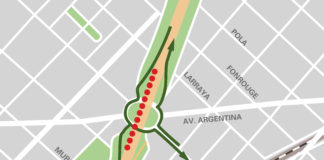 Corte total en Autopista Dellepiane