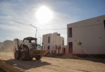 Tramo final de obra de 72 viviendas en Escobar