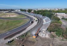 Se completó en el Autódromo la demolición de la tribuna 15