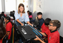 A través de una gestión del Municipio de Tigre, se entregaron kits de dibujo en escuelas técnicas del distrito