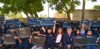 Fortalecimiento educativo: el Municipio de Tigre formalizó la entrega de kits a estudiantes de Ricardo Rojas