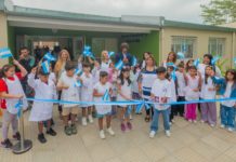 Juan Andreotti inauguró las Escuelas renovadas Primaria 3, Secundaria 14 y EPA 708