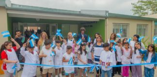 Juan Andreotti inauguró las Escuelas renovadas Primaria 3, Secundaria 14 y EPA 708