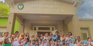Juan Andreotti inauguró 7 Escuelas