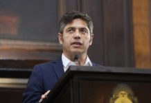Kicillof: “A los trabajadores les digo: no son ustedes, es el rumbo económico de un Gobierno nacional que los abandona»