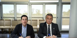 Nardini firma un convenio con la USAL para prácticas en salud pública