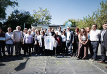 Kicillof visitó el Espacio para la Memoria en el ex-centro clandestino de detención “Destacamento Arana”