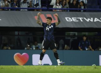 La Selección argentina le ganó 2-1 a Mauritania