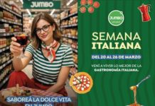 Semana Italiana en Jumbo: gastronomía y sabores para disfrutar con tutti