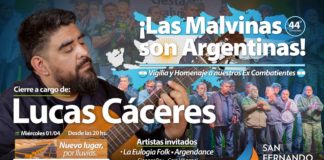 El homenaje a Ex Combatientes de Malvinas de San Fernando se realizará en el Teatro Otamendi
