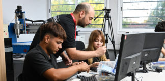 En el CUT, se inauguró la Escuela de Tecnología y Robótica del Municipio de Tigre