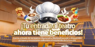 Comercios de San Fernando brindarán descuentos con las entradas del Teatro Otamendi y Teatro Martinelli