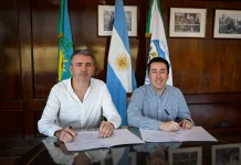 Nardini firmó un Convenio de Cooperación con el Municipio de La Falda, Córdoba