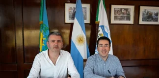 Nardini firmó un Convenio de Cooperación con el Municipio de La Falda, Córdoba