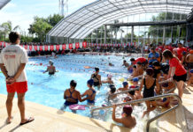 Más de 300 niños y niñas participaron de la apertura de los encuentros de natación del Municipio de Tigre