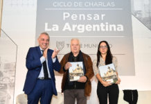 Julio Zamora recibió en Tigre a Julia Rosemberg y Oscar Cuartango para conmemorar el Día del Trabajador