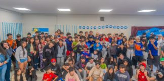 Ex Combatientes de Malvinas charlaron con jóvenes del programa educativo municipal