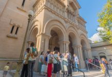 Cientos de sanfernandinos visitaron las 7 iglesias en Viernes Santo