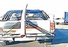 Imprudencia total en Ruta 11: detienen una camioneta realizando maniobras de riesgo, sin VTV y sin seguro