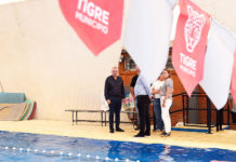 Polideportivo El Zorzal: Julio Zamora supervisó trabajos de infraestructura en el espacio deportivo