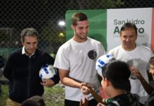 San Isidro entregó material deportivo a más de 40 clubes de barrio