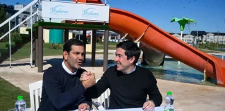 Nardini viajó a Dolores para firmar un convenio de promoción turística interdistrital